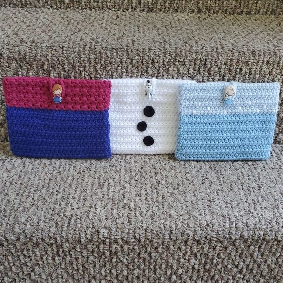 🎁Olaf from‎ Disney's Frozen Crocheted Bag - Picture 11 of 12